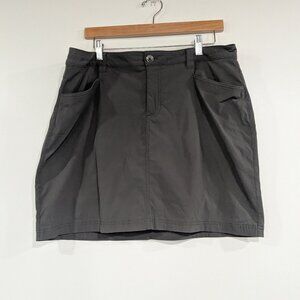 Eddie Bauer Skort Charcoal Grey Size 14